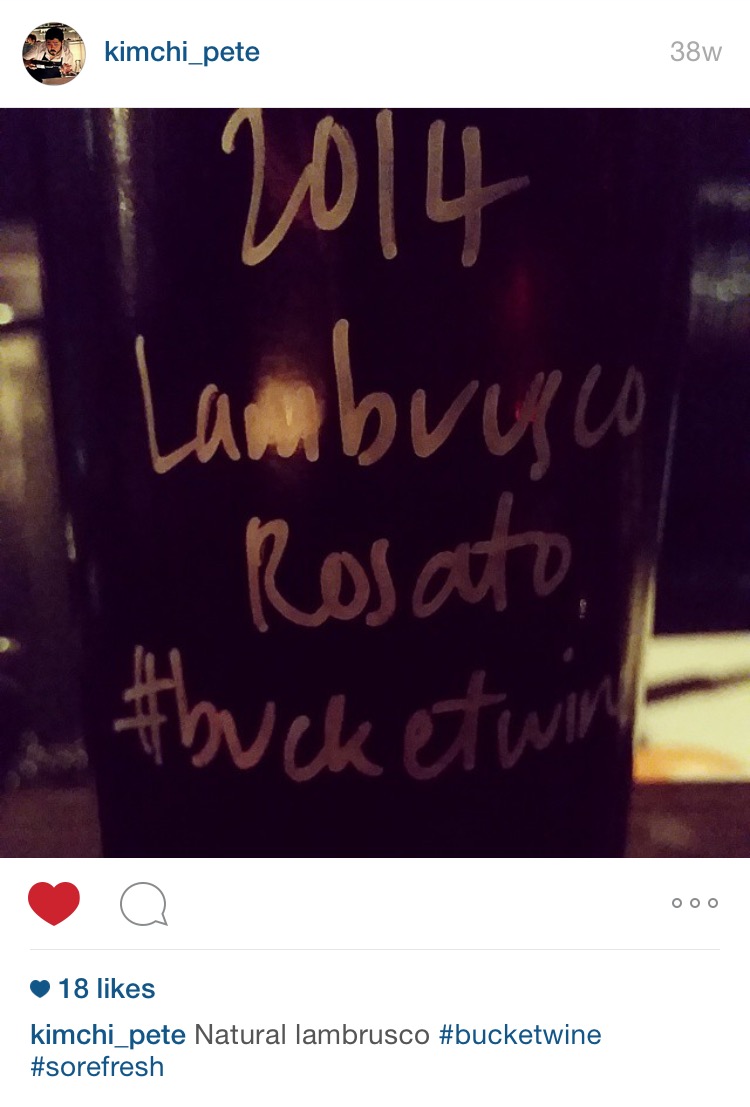 Where in the world is #bucketwine?